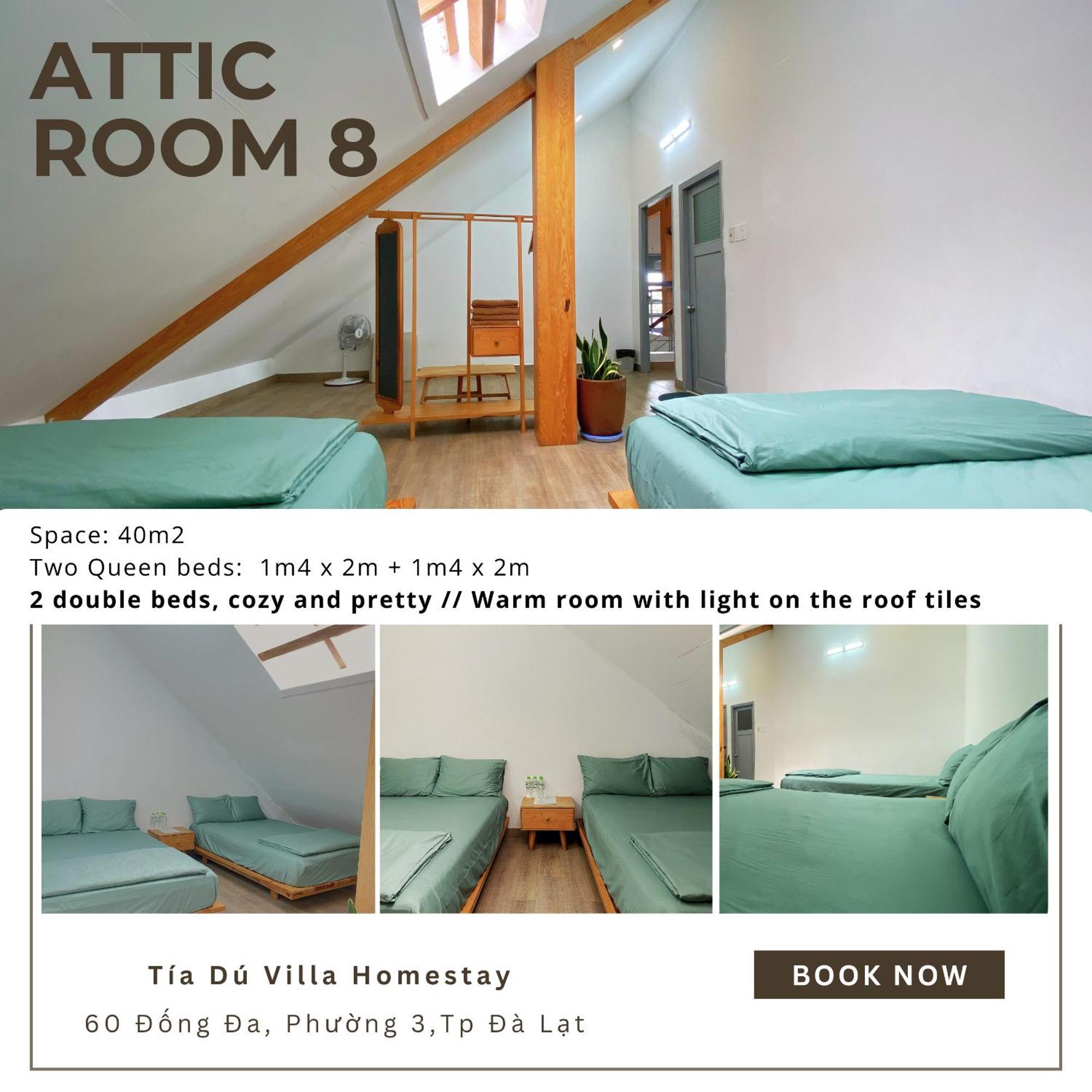 Tia Du Villa Homestay ダラット エクステリア 写真