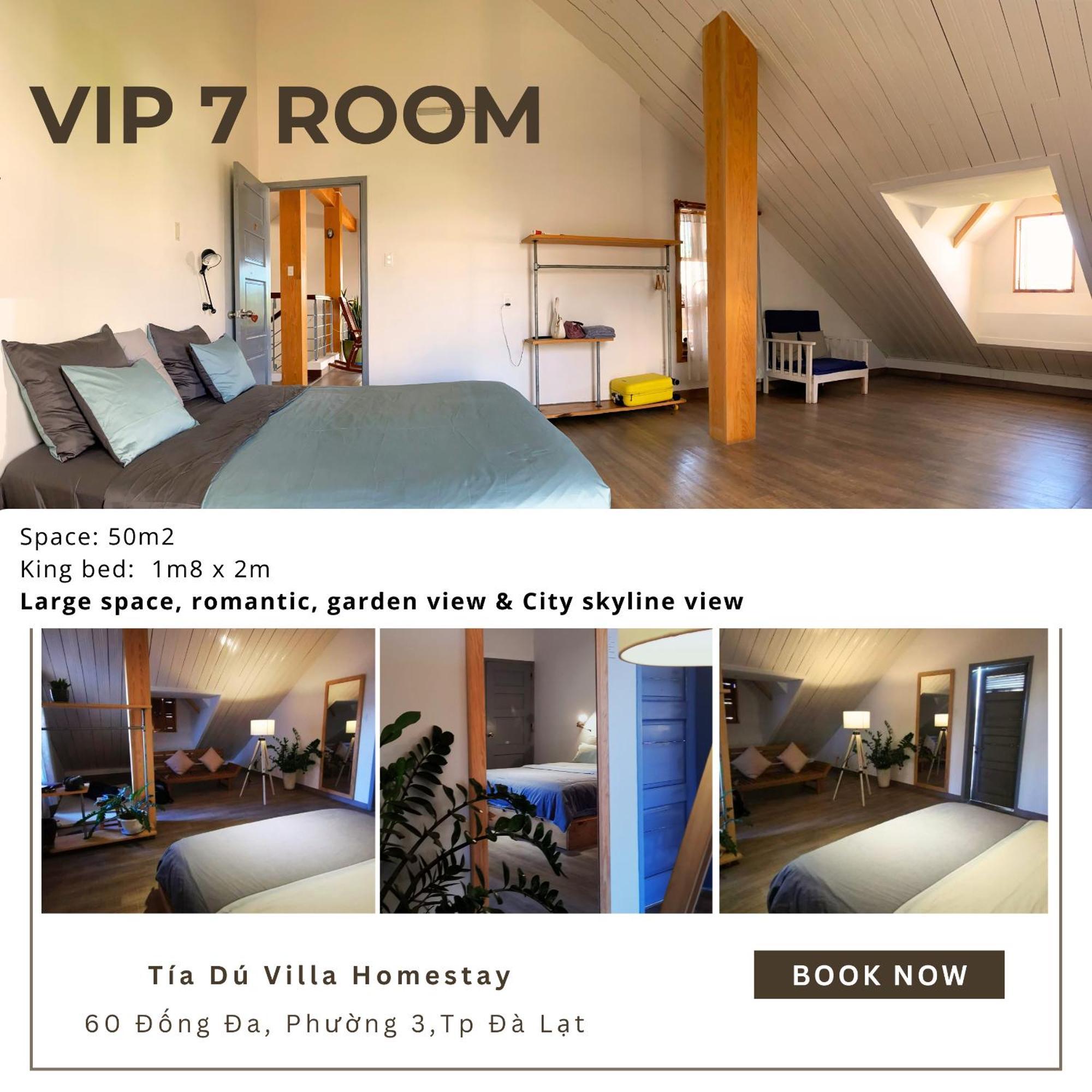 Tia Du Villa Homestay ダラット エクステリア 写真