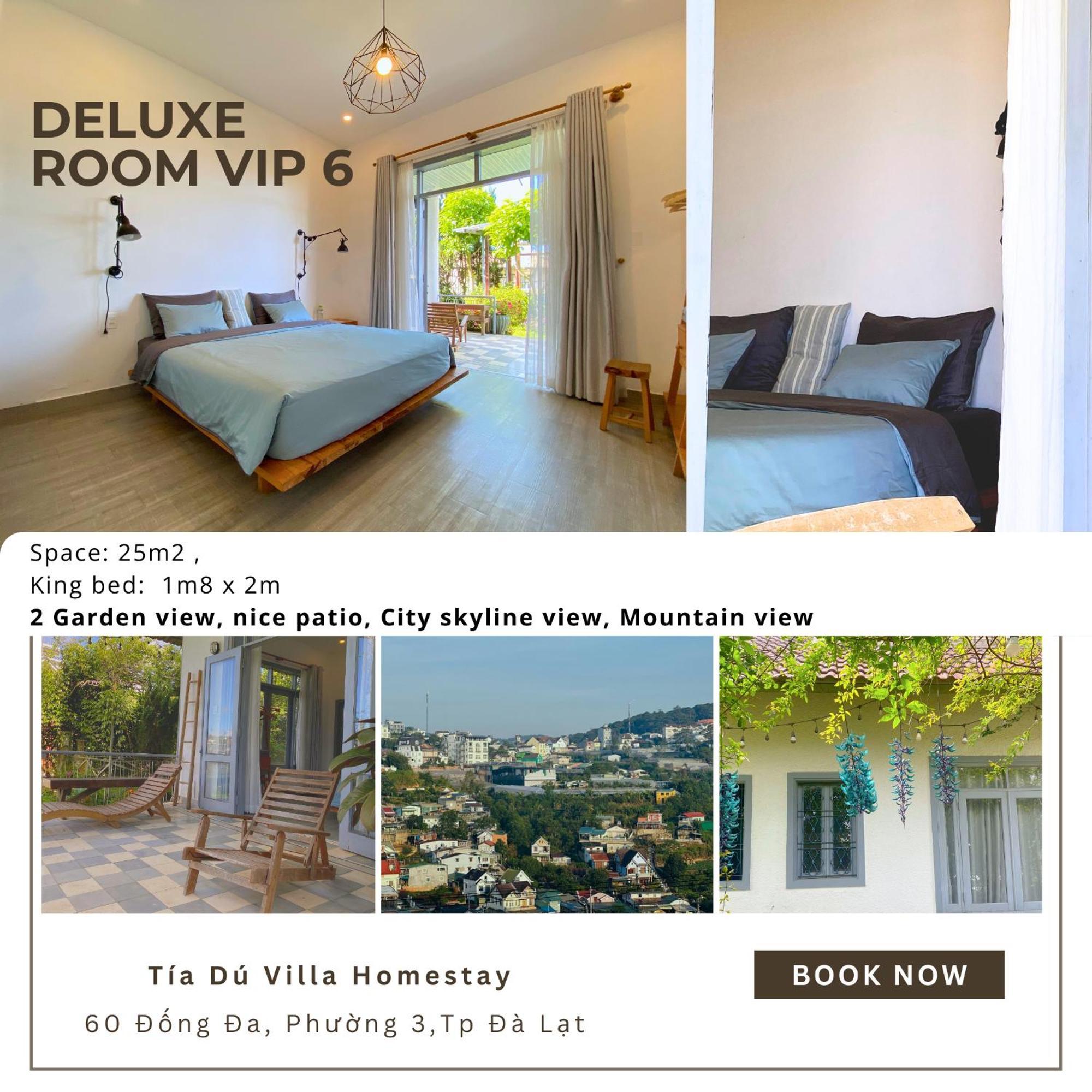 Tia Du Villa Homestay ダラット エクステリア 写真