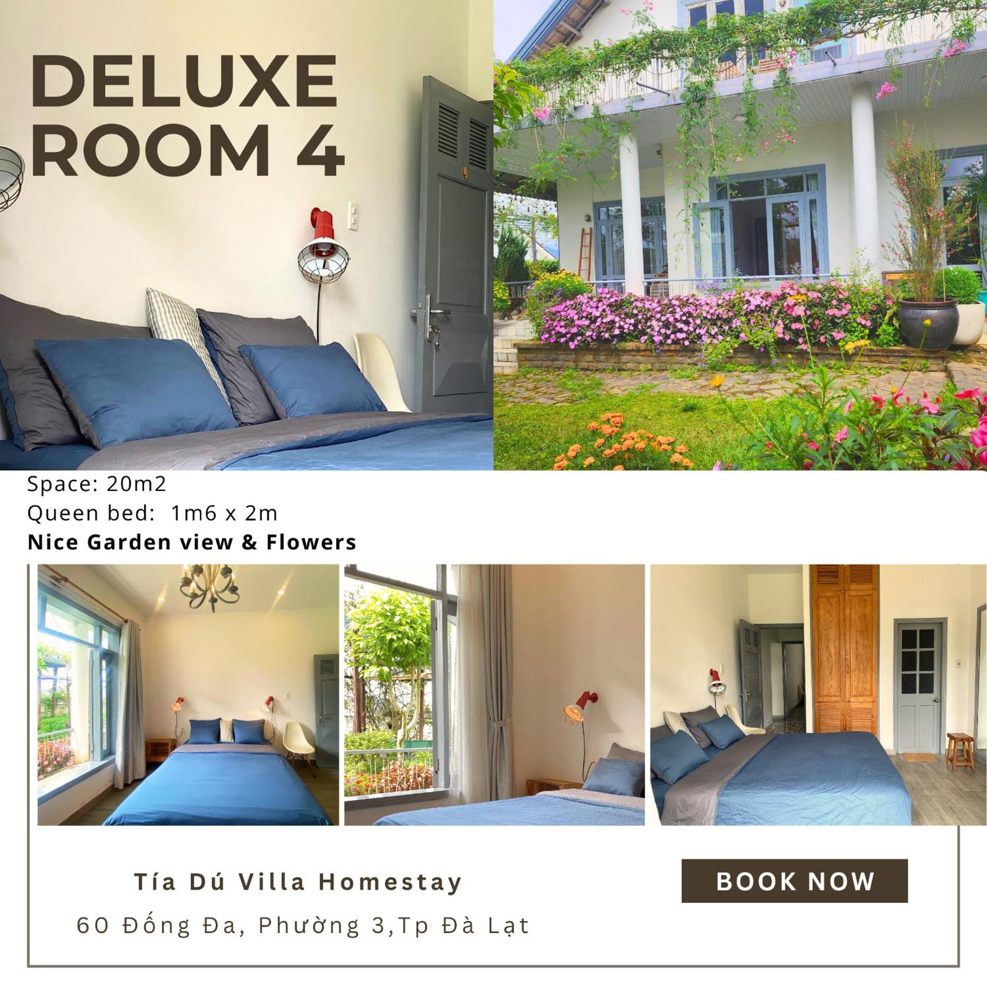 Tia Du Villa Homestay ダラット エクステリア 写真