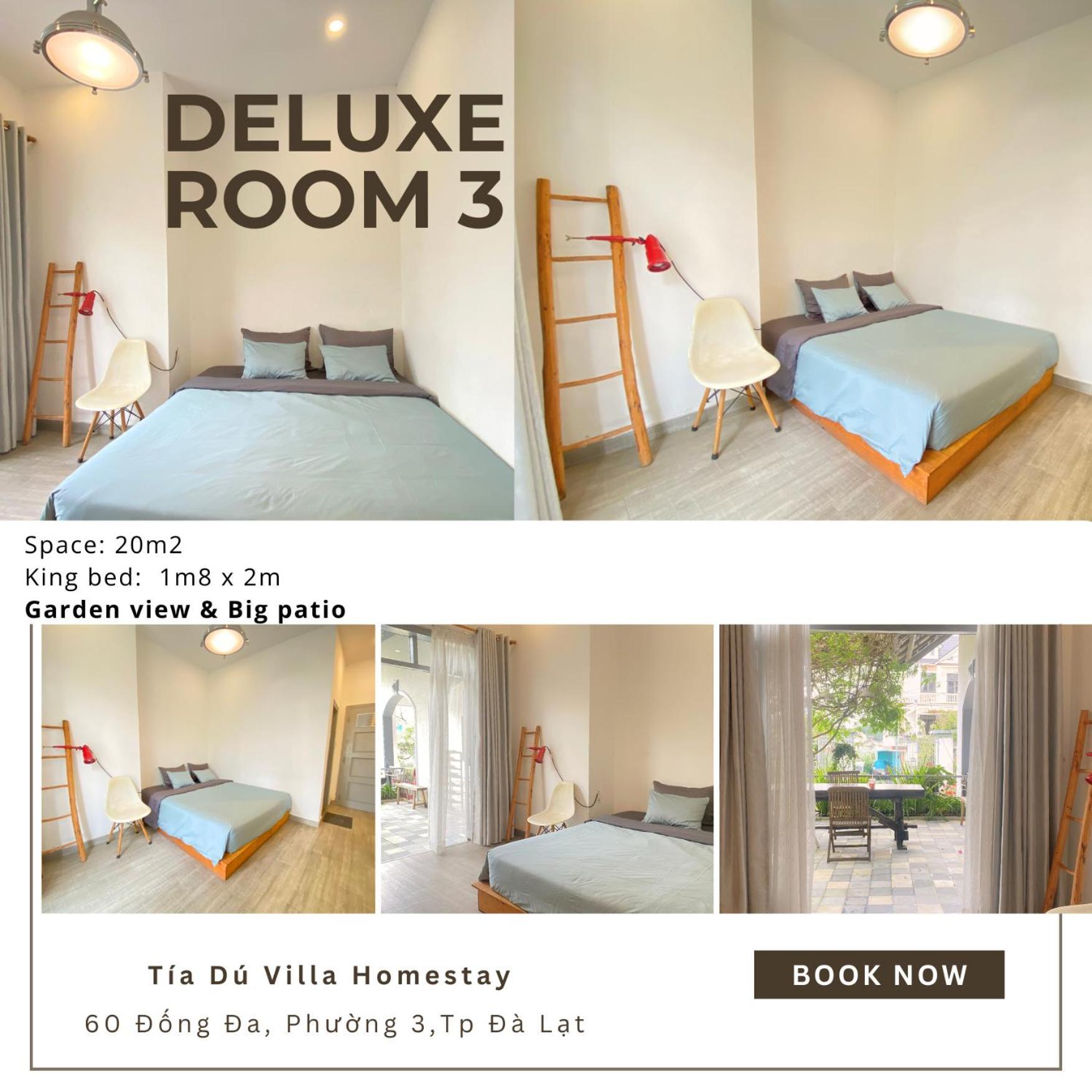 Tia Du Villa Homestay ダラット エクステリア 写真